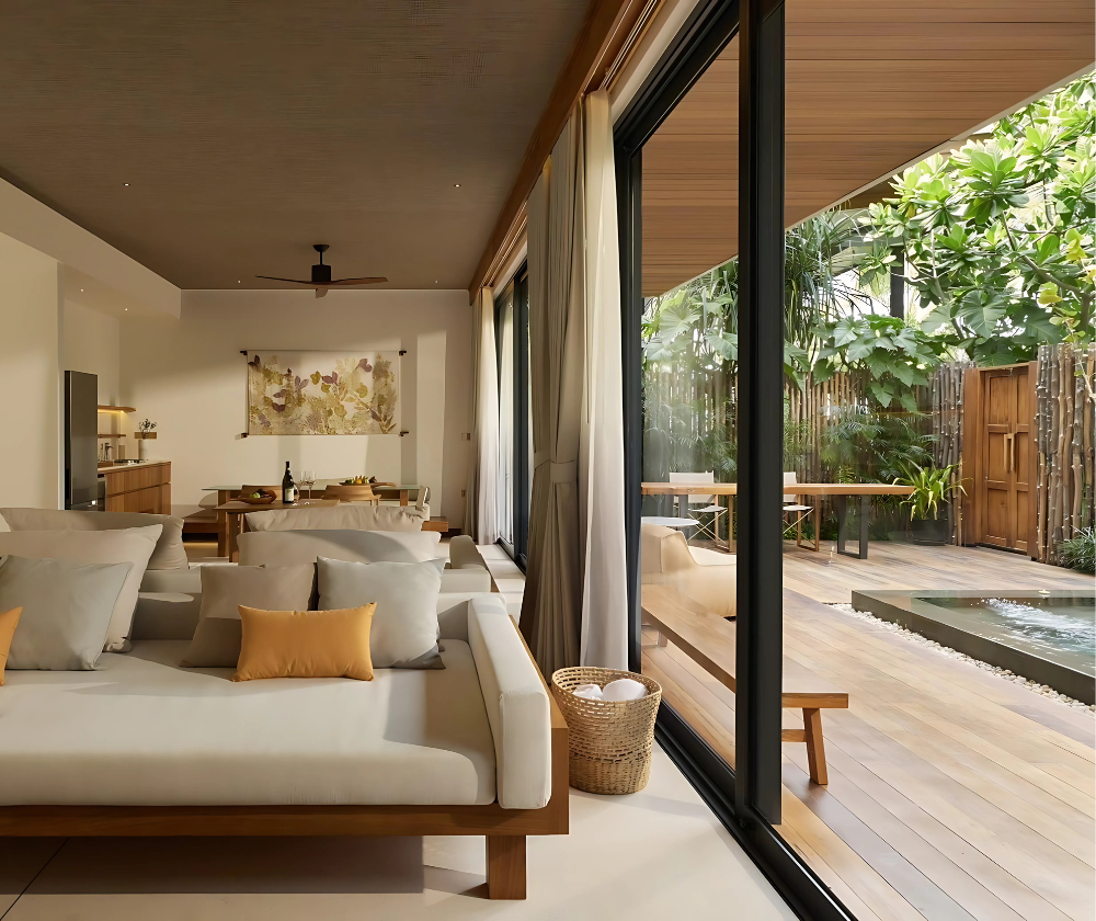 Wintry Mountain Landscape